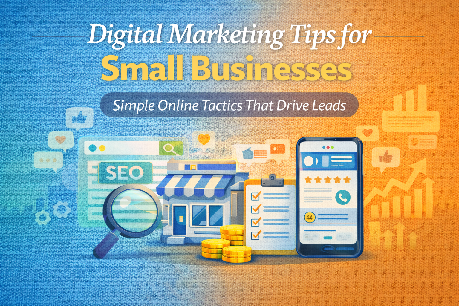 Digital Marketing Tips for Small Businesses: Simple Online Tactics That Drive Leads 1 Digital marketing for small businesses