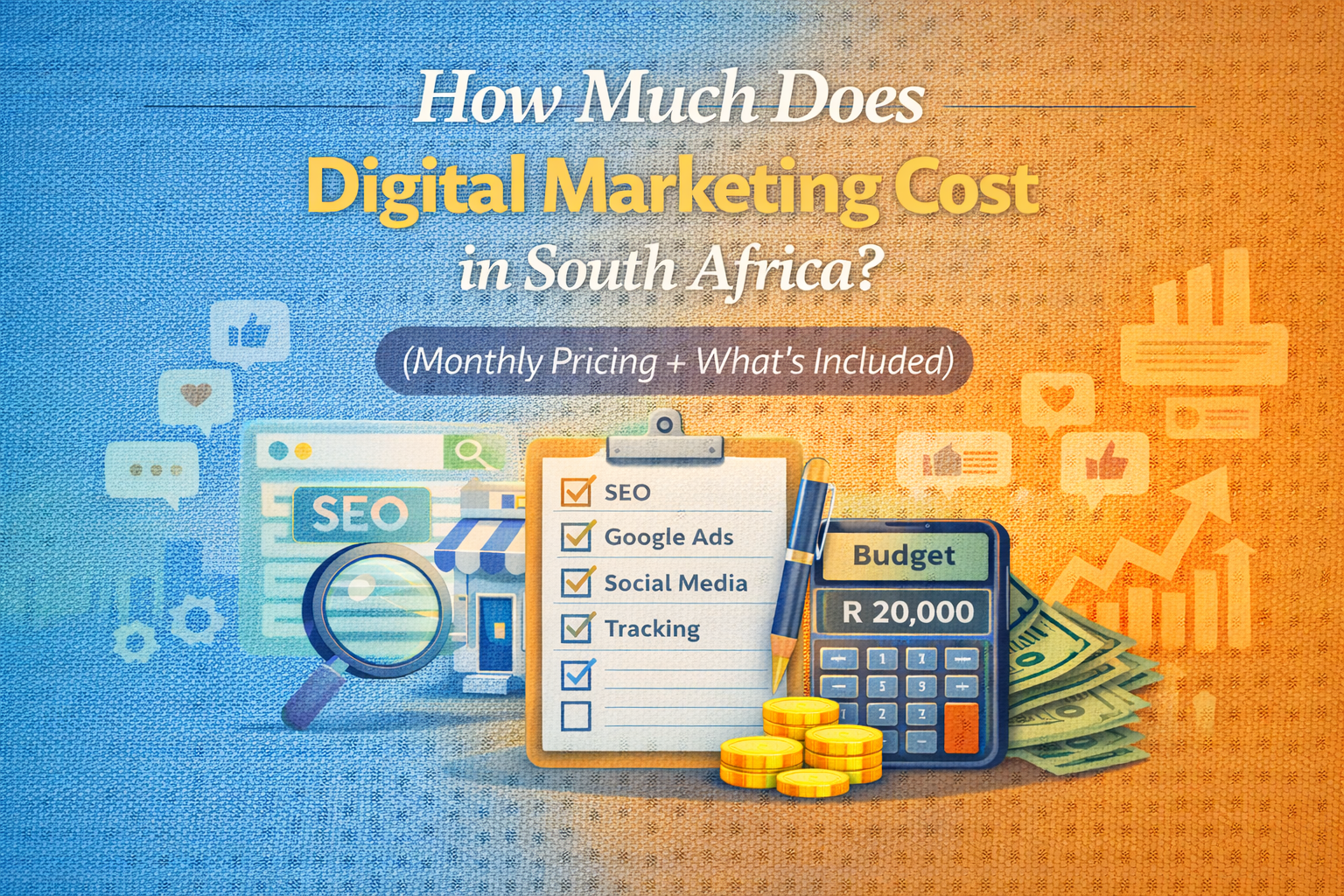 How Much Does Digital Marketing Cost in South Africa? (Monthly Pricing + What’s Included) 1 Digital marketing pricing in South Africa