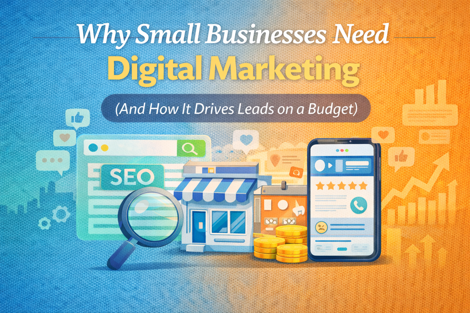 Why Small Businesses Need Digital Marketing (And How It Drives Leads on a Budget) 1 Small business digital marketing essentials