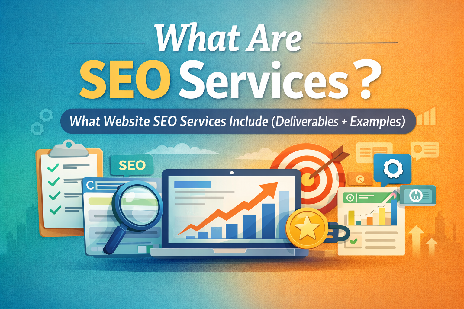 What Are SEO Services? What Website SEO Services Include (Deliverables + Examples) 1 What are SEO services