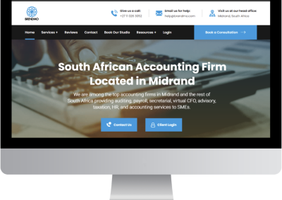 Brendmo Accountants Website Revamp & SEO Growth Project