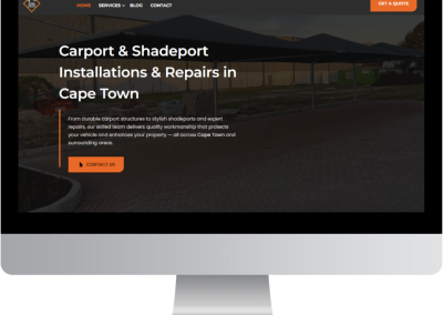 Cape Carports Website Build & Google Growth Project