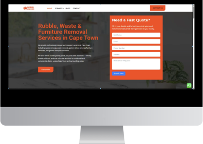 Adriel Removals Website Build & Google Growth Project