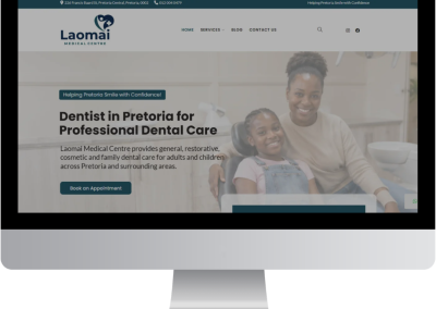 Laomai Medical Centre Website Revamp & SEO Growth Project